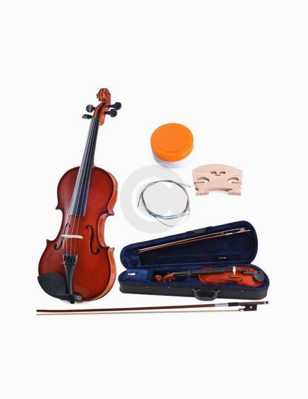 Handcrafted Wood Acoustic Violin - Imagen 2