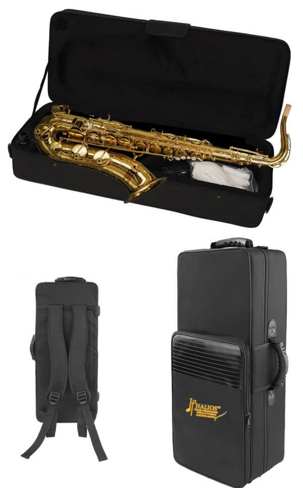 Saxofon Tenor Halios Serie 2 TG802 intermediate Gold - Imagen 4