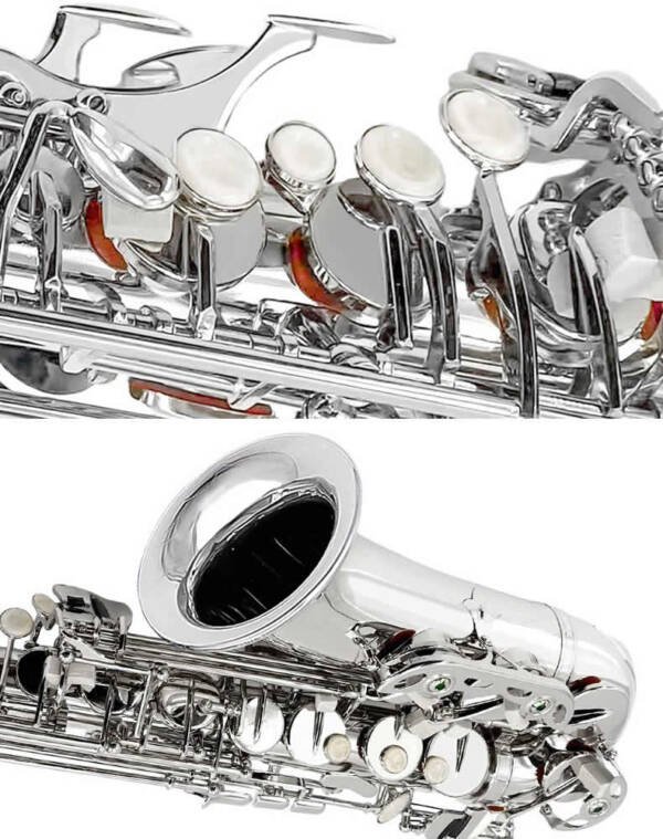 Saxofon Alto Halios Serie 1 H-A200 Silver - Imagen 3
