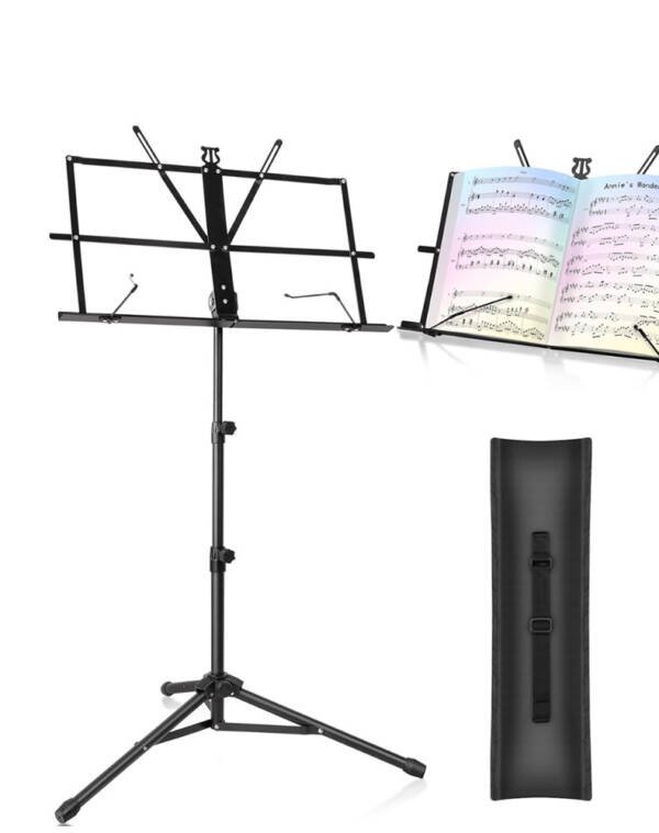 Atril Plegable Portatil Halios para Leer Partituras