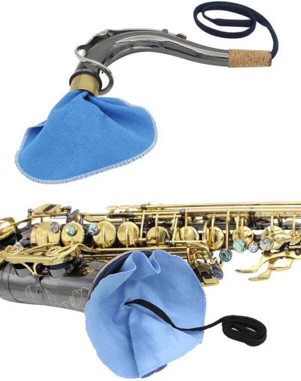 Paño de Limpieza Absorvente doble cara para Saxofones - Imagen 4